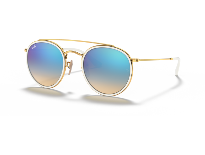 P&auml;ikeseprillid Ray-Ban 0RB3647N Arista Gold Blue Flash