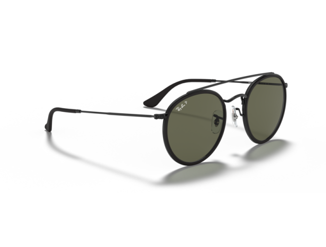P&auml;ikeseprillid Ray-Ban 0RB3647N Black G-15 Green Polarised