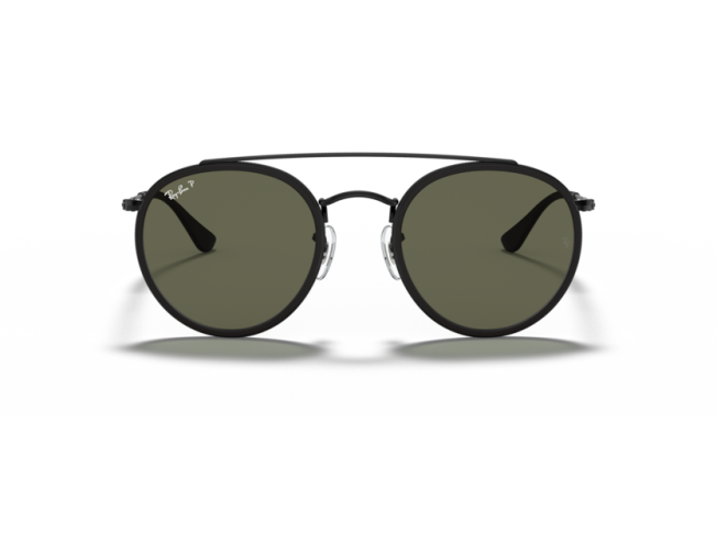 P&auml;ikeseprillid Ray-Ban 0RB3647N Black G-15 Green Polarised