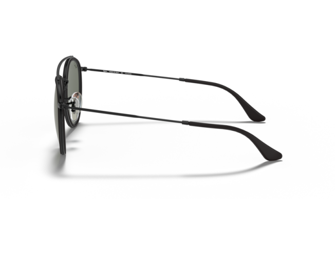 P&auml;ikeseprillid Ray-Ban 0RB3647N Black G-15 Green Polarised