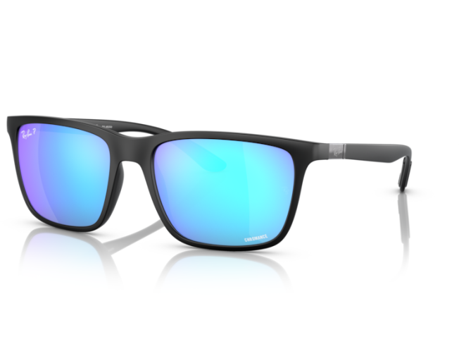 P&auml;ikeseprillid Ray-Ban 0RB4385 Black Green & Blue Polarised+