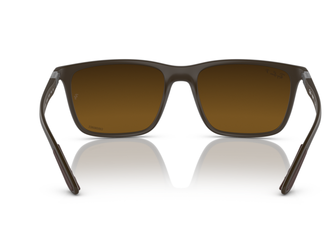 P&auml;ikeseprillid Ray-Ban 0RB4385 Brown Gold & Brown Polarised+