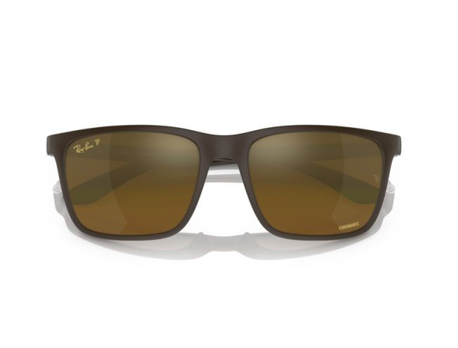 P&auml;ikeseprillid Ray-Ban 0RB4385 Brown Gold & Brown Polarised+