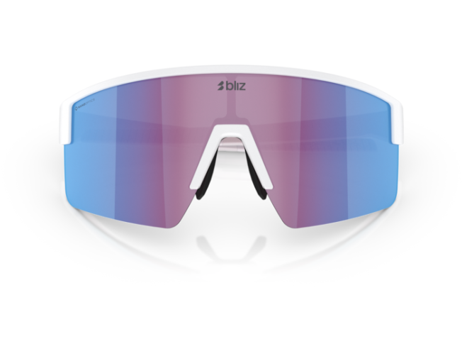 P&auml;ikeseprillid Bliz P004 Matte White Rose Violet Blue Mirror