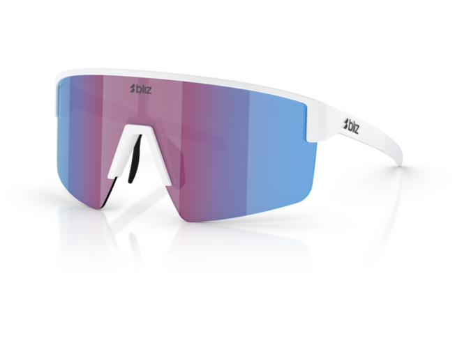 P&auml;ikeseprillid Bliz P004 Matte White Rose Violet Blue Mirror