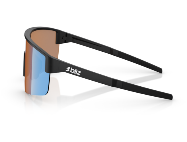 P&auml;ikeseprillid Bliz P004 Matte Black Coral Orange Blue Mirror