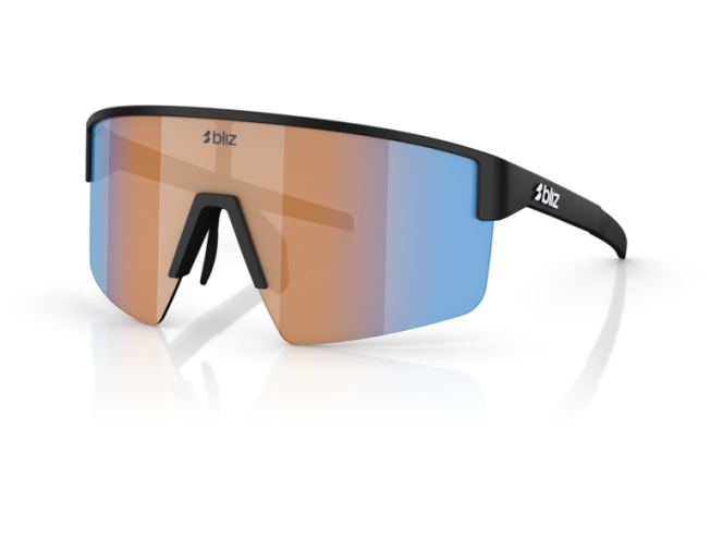 P&auml;ikeseprillid Bliz P004 Matte Black Coral Orange Blue Mirror