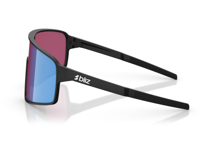 P&auml;ikeseprillid Bliz P001 Matte Black Rose Violet Blue Mirror