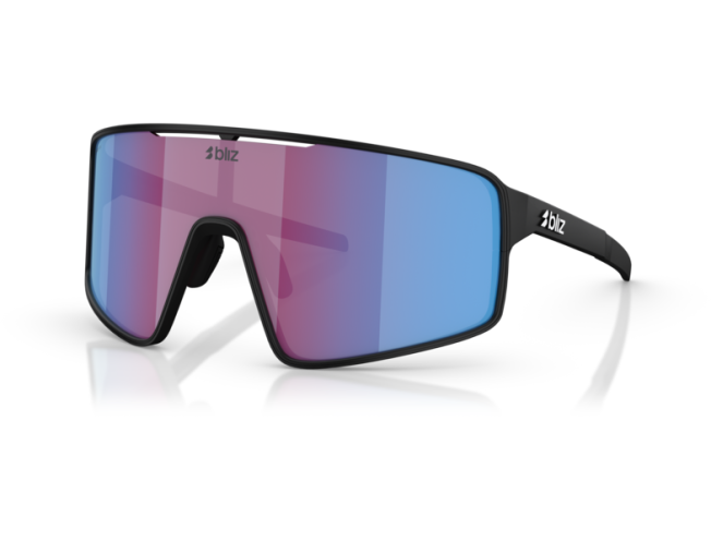 P&auml;ikeseprillid Bliz P001 Matte Black Rose Violet Blue Mirror