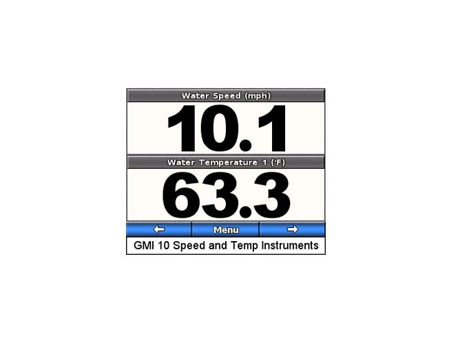 GST 10 - Water, Speed and Temperature Adapter