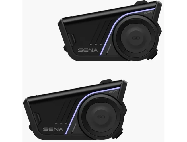 SENA 60S EVO Mootorratta sides&uuml;steem Kahene komplekt
