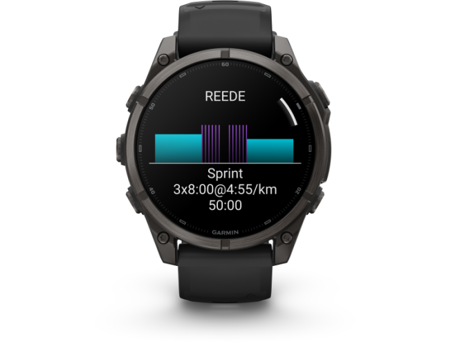 Spordikell Garmin fenix 9 47mm Standard - Carbon Grey DLC Titanium with Black Silicone Band