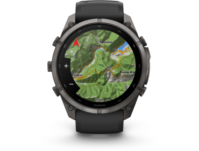 Spordikell Garmin fenix 9 51mm Pro - Carbon Gray DLC Titanium with Black/Pebble Grey Silicone Band