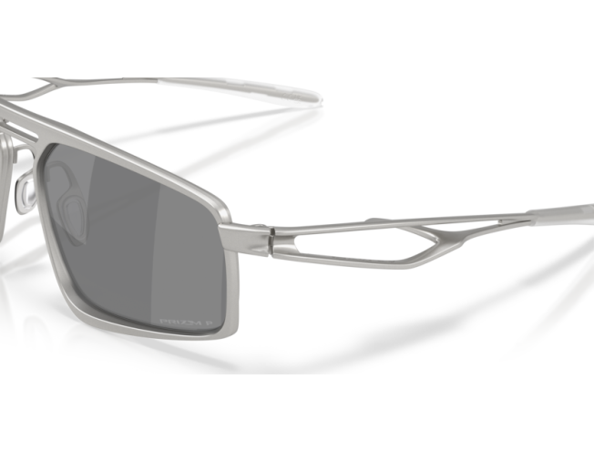 P&auml;ikeseprillid OAKLEY Bushwick Satin Chrome Prizm Black Polarized