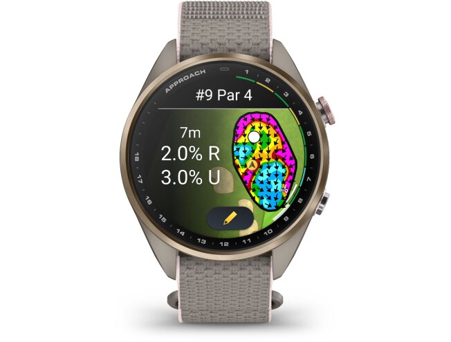 Golfikell Garmin Approach S72 43mm Soft Gold/Blush Pink Titanium