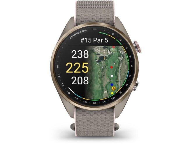 Golfikell Garmin Approach S72 43mm Soft Gold/Blush Pink Titanium