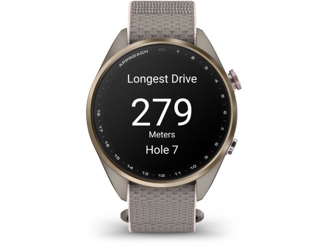 Golfikell Garmin Approach S72 43mm Soft Gold/Blush Pink Titanium