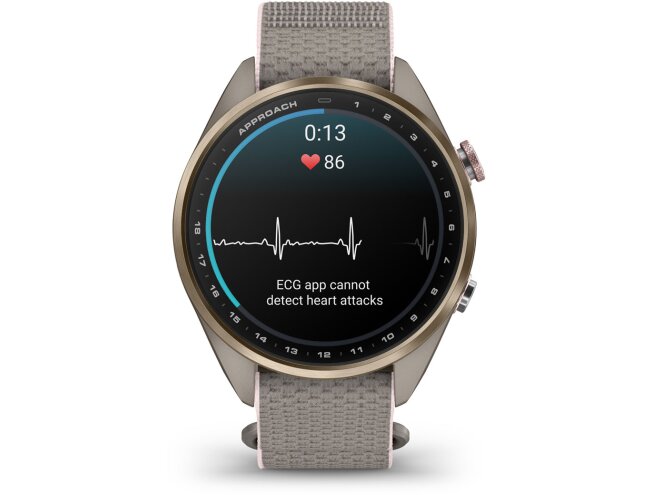 Golfikell Garmin Approach S72 43mm Soft Gold/Blush Pink Titanium