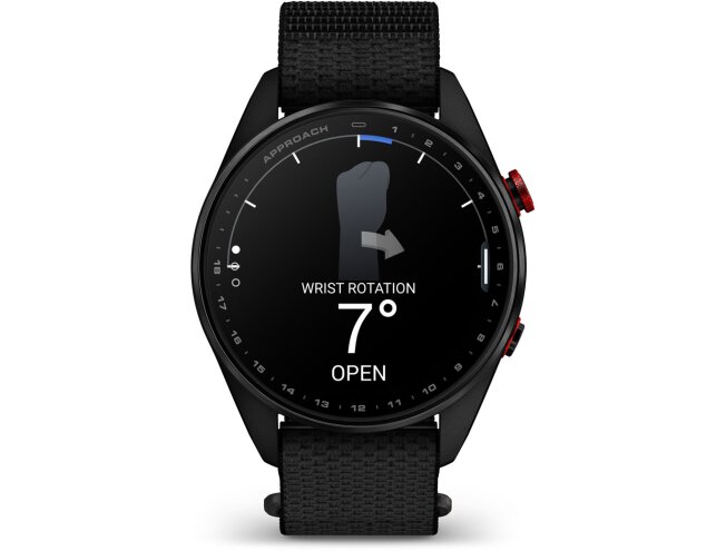 Golfikell Garmin Approach S72 47mm Carbon Gray/Red DLC Titanium