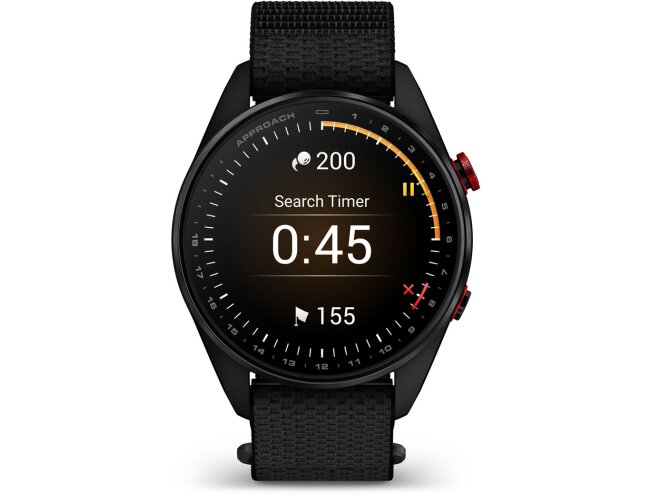 Golfikell Garmin Approach S72 47mm Carbon Gray/Red DLC Titanium