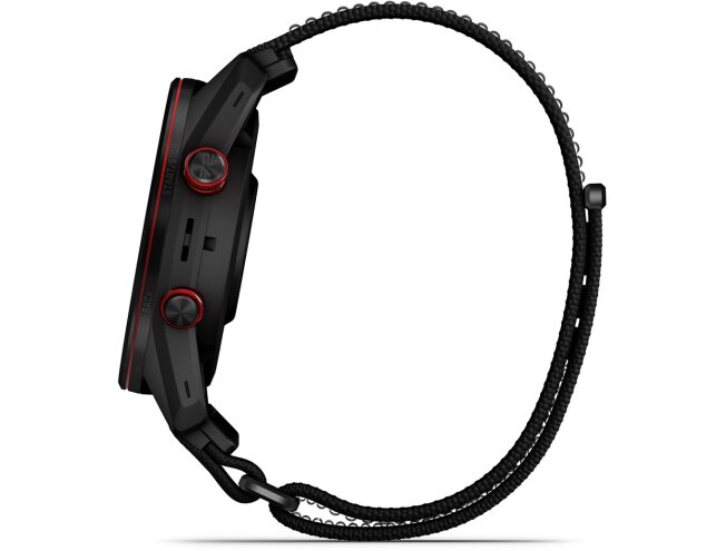 Golfikell Garmin Approach S72 47mm Carbon Gray/Red DLC Titanium