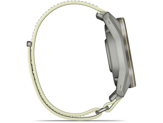 Golfikell Garmin Approach S72 47mm Silver/Citron Titanium