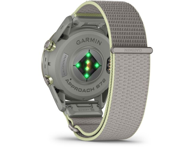 Golfikell Garmin Approach S72 47mm Silver/Citron Titanium