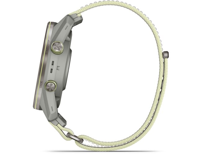 Golfikell Garmin Approach S72 47mm Silver/Citron Titanium