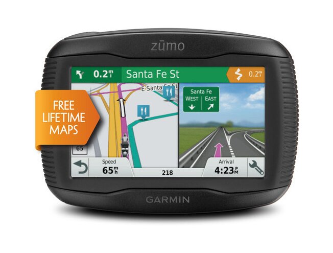 Moto GPS Garmin Z&uuml;mo 395LM