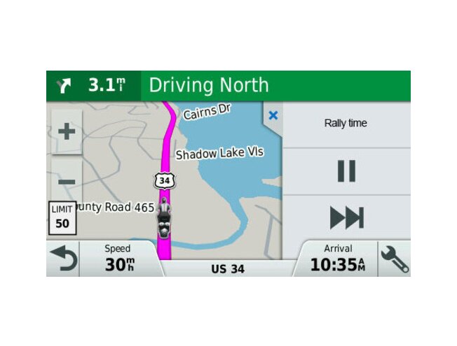 Moto GPS Garmin Z&uuml;mo 395LM