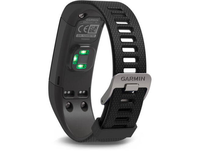 Aktiivsusmonitor Garmin vívosmart HR+ must/hall (regular)