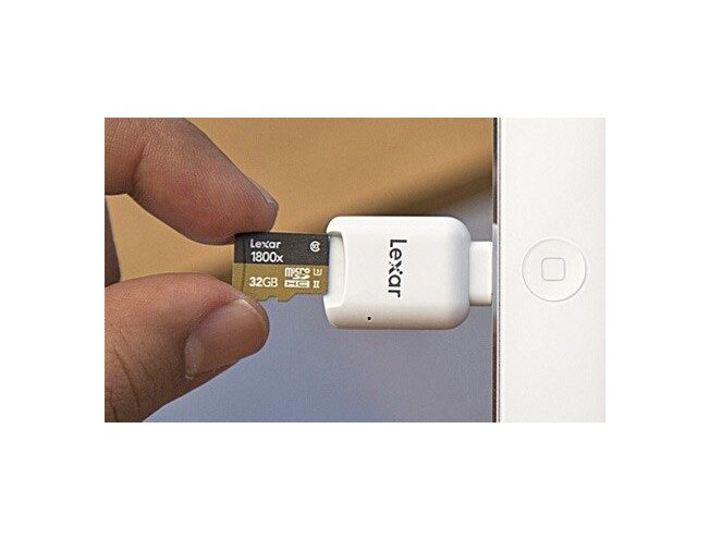 Lexar MicroSD Reader Lightning