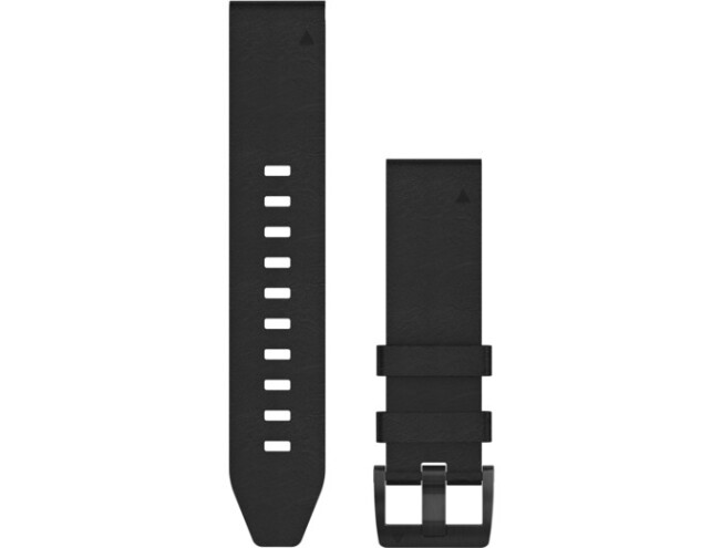 QUICKFIT 22 kellarihmad (22mm) Nahk - Black