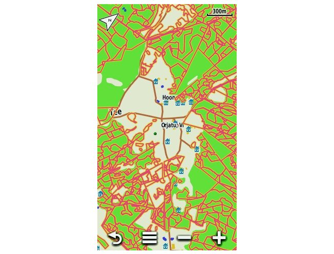 Regio Eesti metsaeraldiste kaart Garmin seadmetele
