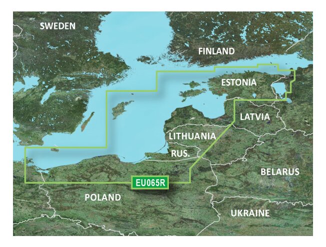 L&auml;&auml;nemere idaranniku merekaart G3 Garmin seadmetele