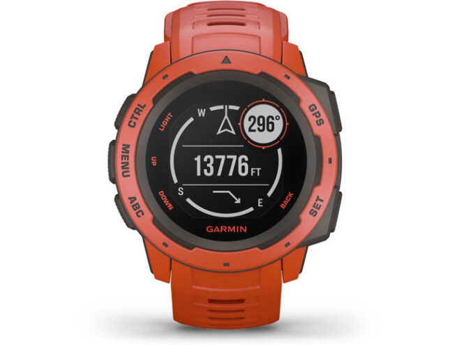 Seikluskell Garmin Instinct Punane
