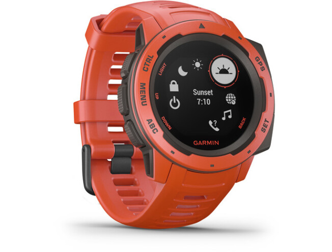 Seikluskell Garmin Instinct Punane