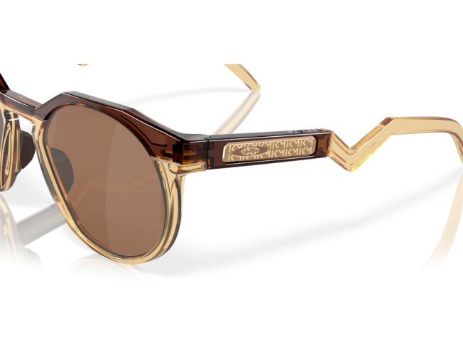 P&auml;ikeseprillid OAKLEY HSTN erimudelid "Kylian Mbapp&eacute; Collection" Dark Amber - Light Curry Prizm Tungsten