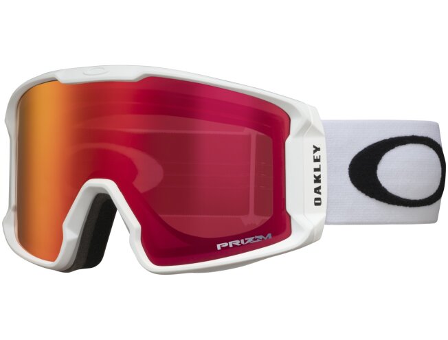 M&auml;eprillid OAKLEY Line Miner L Matte White Prizm Snow Torch Iridium