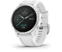 Spordikell Garmin fenix 6S  Silver w/White Band (no MAP/Music) Standard - hõbe, valge rihmaga