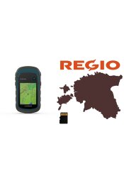 K&auml;si GPS Garmin eTrex 22x eTrex 22x + Regio Teed m&auml;lukaart