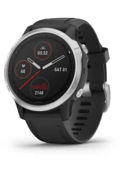 Multispordi kell fenix 6s Solar - h&otilde;be, musta rihmaga