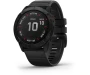 Spordikell fenix 6X PRO - must, musta rihmaga