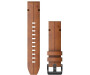 QUICKFIT 22 kellarihmad (22mm) Nahk - Chestnut