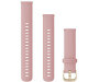 Kellarihm Quick Release (18mm) Dust Rose with Light Gold Hardware (VA4s) 110-195 mm Silikoon - roosa/kuld 110-195 mm