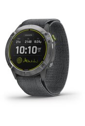 Spordikell Garmin Enduro h&otilde;be, halli UltraFit nailonrihmaga
