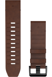 QUICKFIT 26 kellarihmad (26mm) Nahk - Walnut