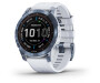 Spordikell Garmin fenix 7 Sapphire Solar -  Mineral Blue Ti Whitestone Band Sapphire Solar - Mineral Blue DLC Ti Whitestone Band