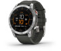 Spordikell Garmin EPIX 2 Silver Slate Band Slate Steel