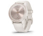 Aktiivsuskell Garmin vivomove Sport White cream Silicone Ivory